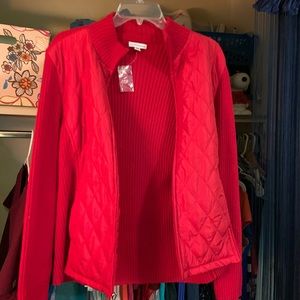 Croft and Barrow Sweater coat